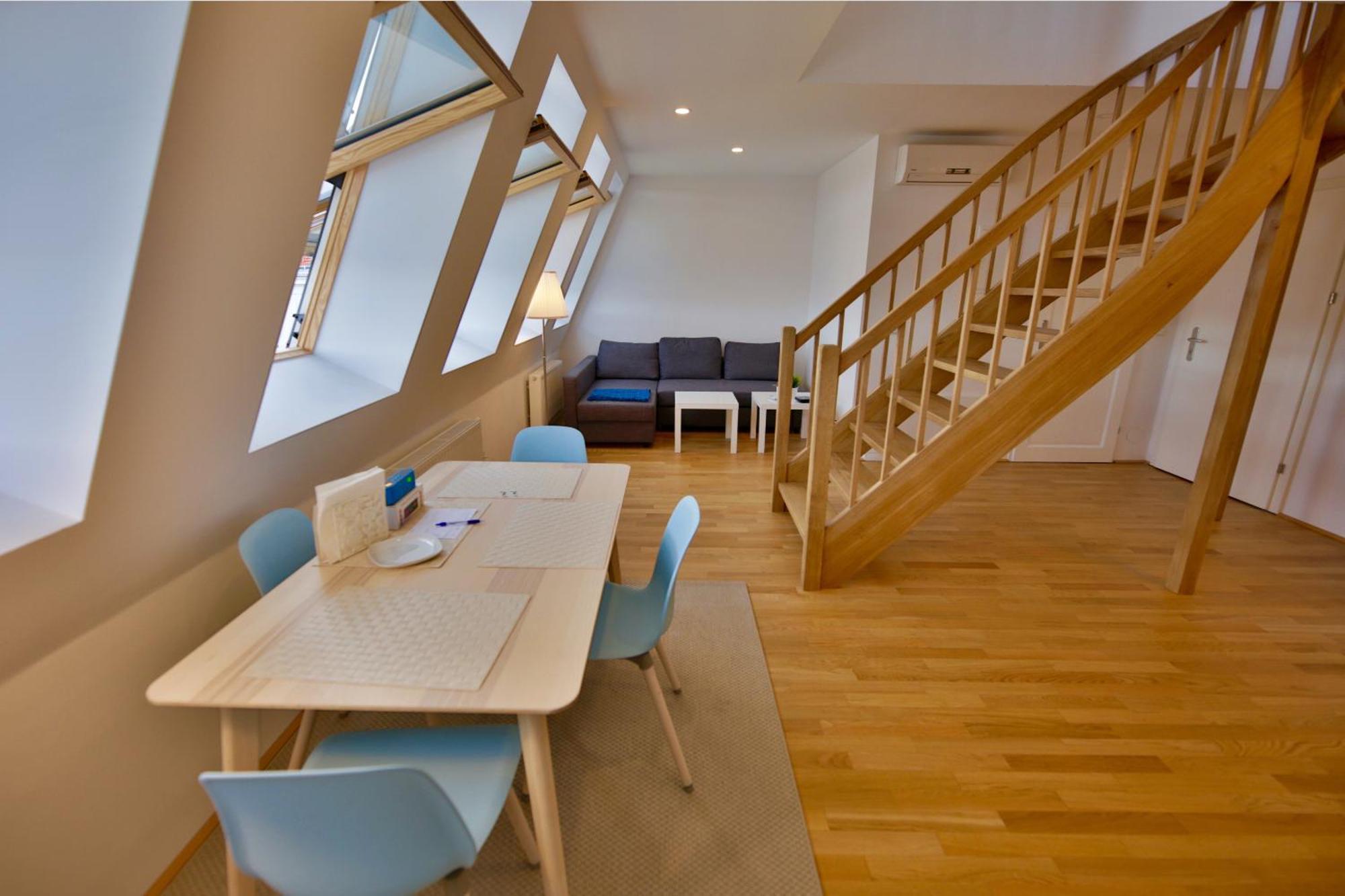شقة Sunny Penthouse L Dg5'12 فيينا المظهر الخارجي الصورة